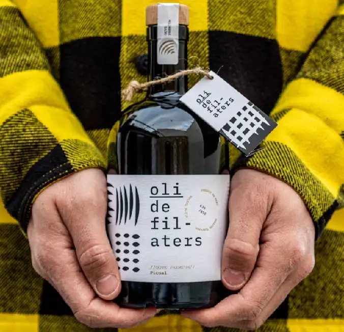 Aceite de oliva virgen extra oli de filaters